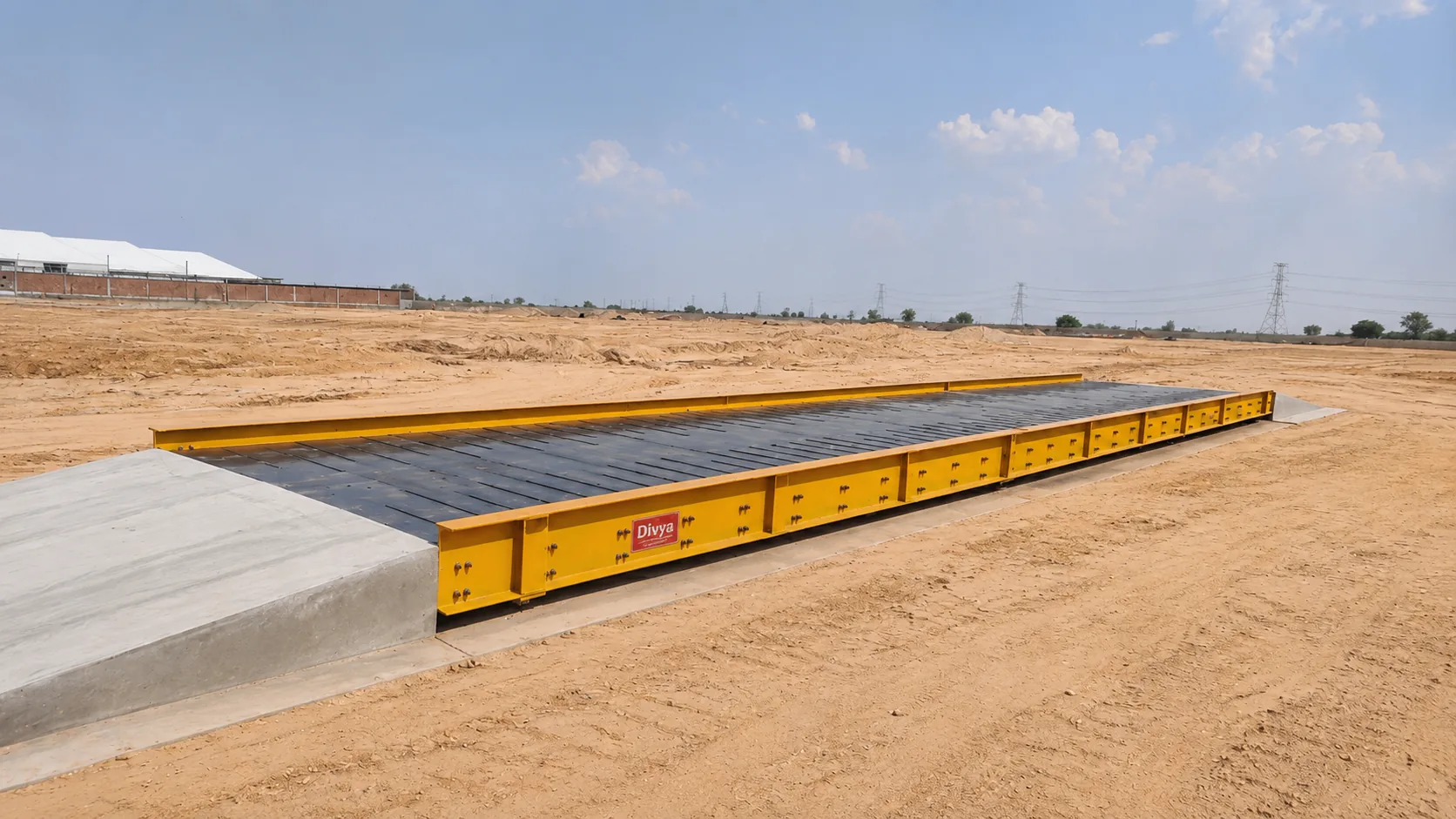 Digital Pitless Weighbridge by Divya Scale